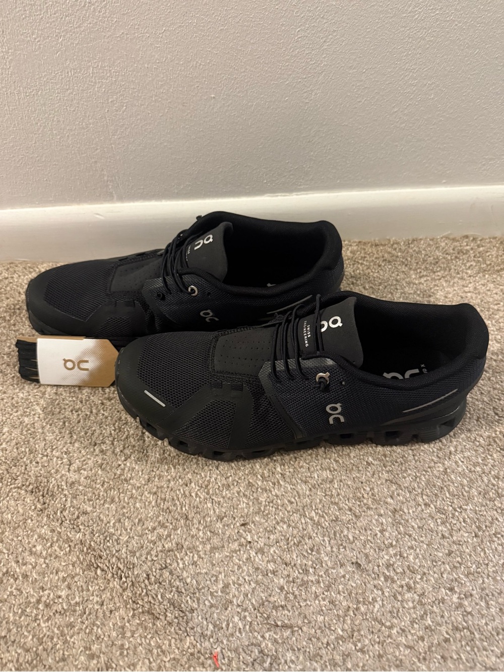 On Running Running Men's Cloudsurfer Black Athletic Shoes